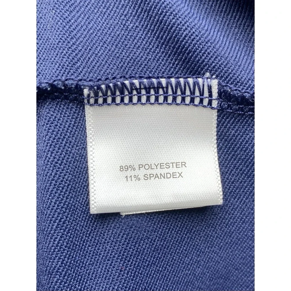 LARGE Peter Millar Galway Blue 1/4 Zip Golf Performance Dallas Country Club Vest